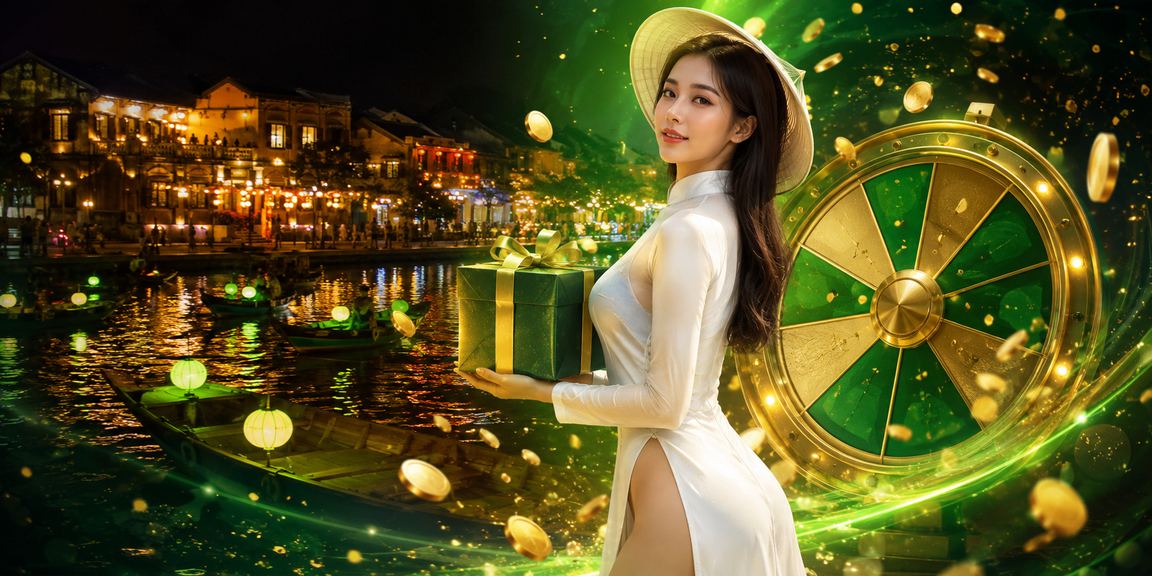 Người chơi thư giãn tại không gian giải trí Hội An phong cách áo dài